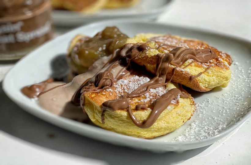 Fluffy Japanese pancakes