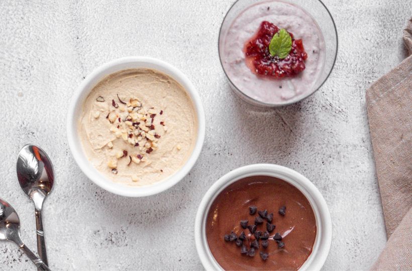 Jednoduchý dezert do skleničky – pěna 3x jinak