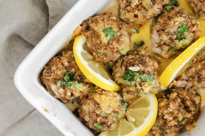 Putenbällchen aus dem Ofen