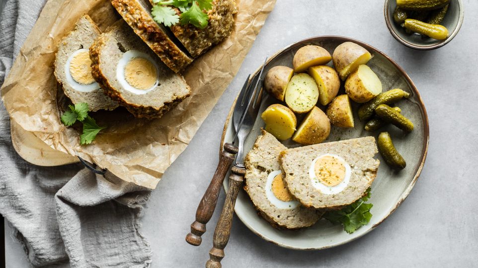 Fit chicken meatloaf