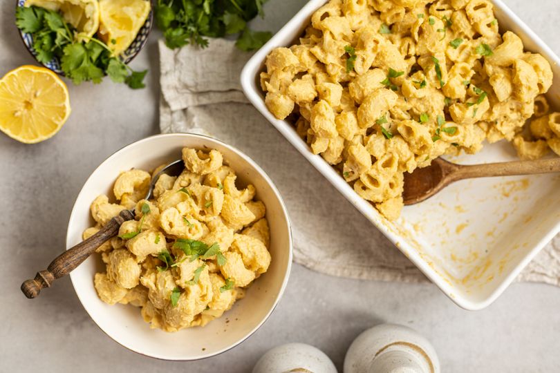 Vegan mac and cheese