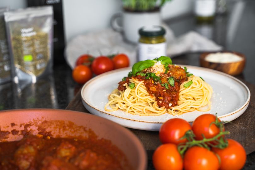 Masové koule s rajčatovou omáčkou