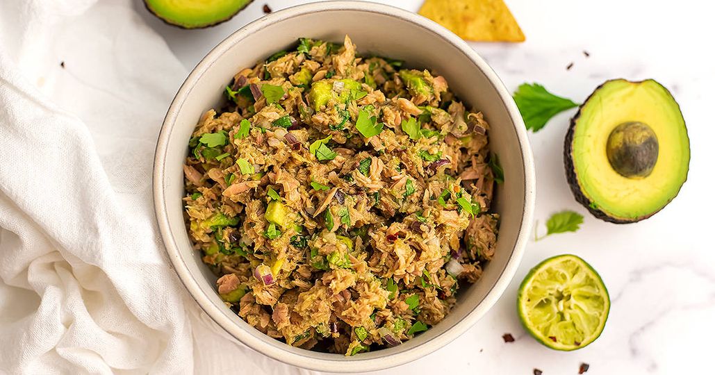 Mexický šalát s tuniakom