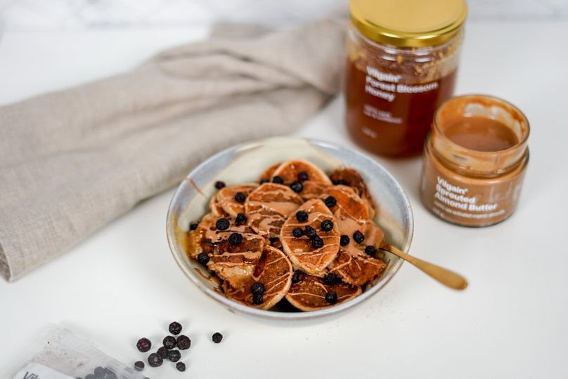 Mini banánové lívanečky