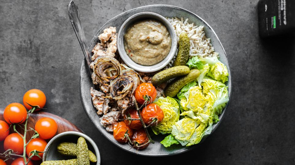 Miska plná chutí: Burger bowl