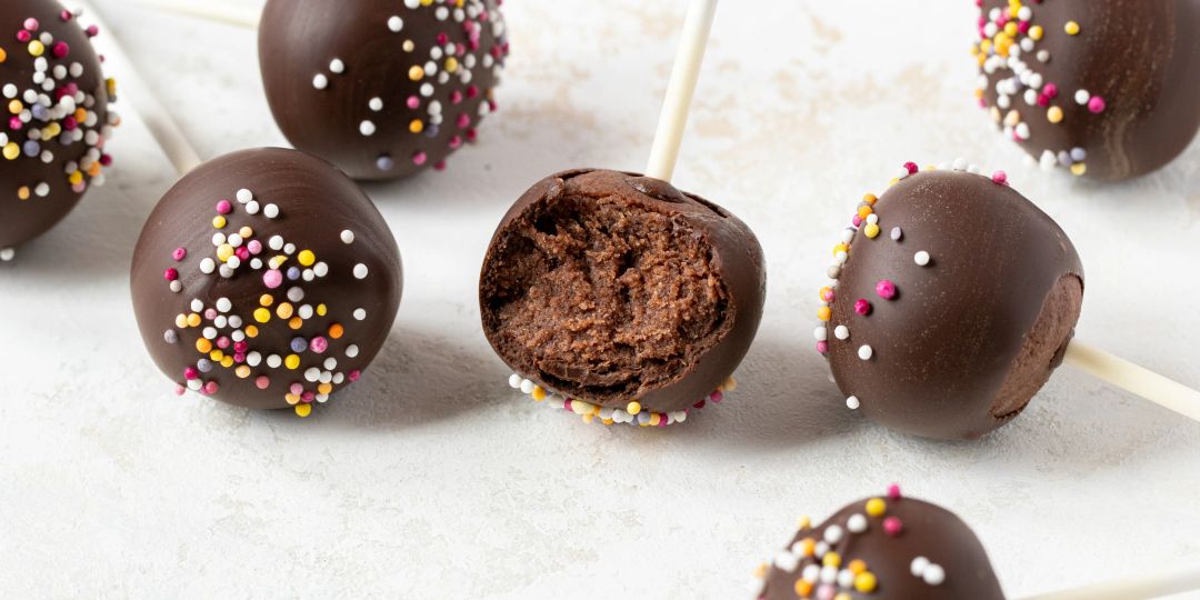 Nepečené cake pops