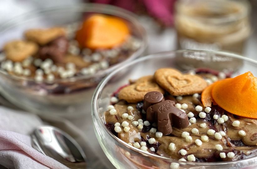 Perníkové overnight oats