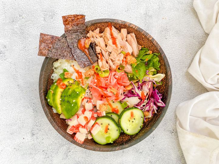 Poke Bowl mit Thunfisch