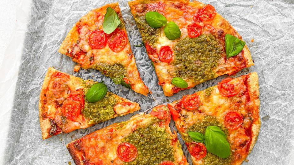 Lowcarb bezlepková pizza