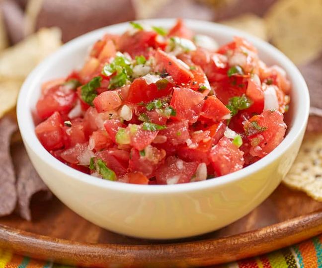 Pico de gallo: paradajková salsa