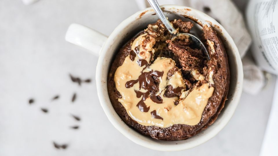Brownie mug cake aneb brownie do hrníčku