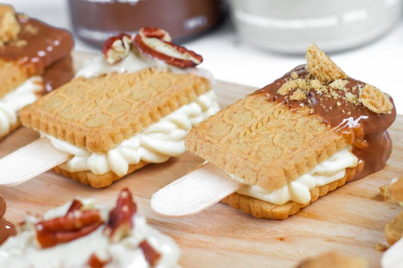 Zmrzlinky ze sušenky bez cukru