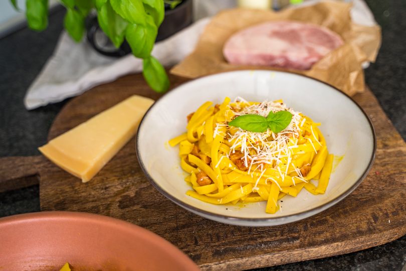 Tagliatelle Carbonara