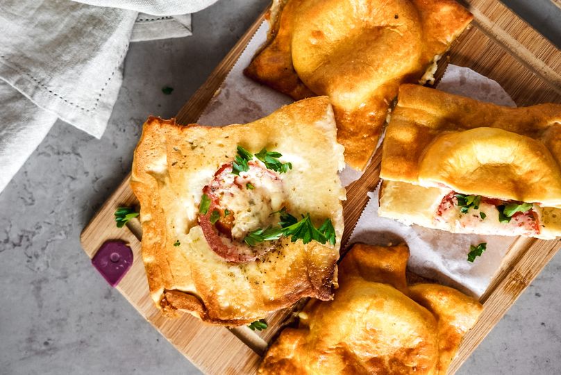 Tatin Tomate Mozza: slaný italský koláč s rajčaty a mozzarellou