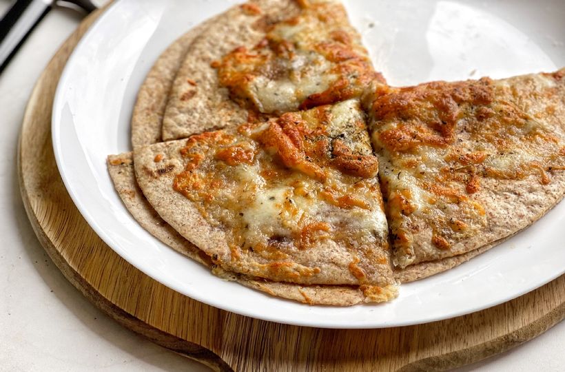 Garlic Bread Quesadilla