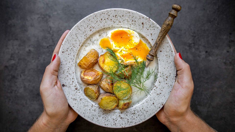 Zdravá koprovka s vejcem a bramborem