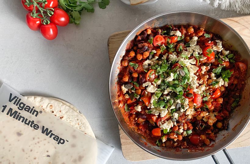 Vegan Shakshuka, na které si pochutná i jedlík masa