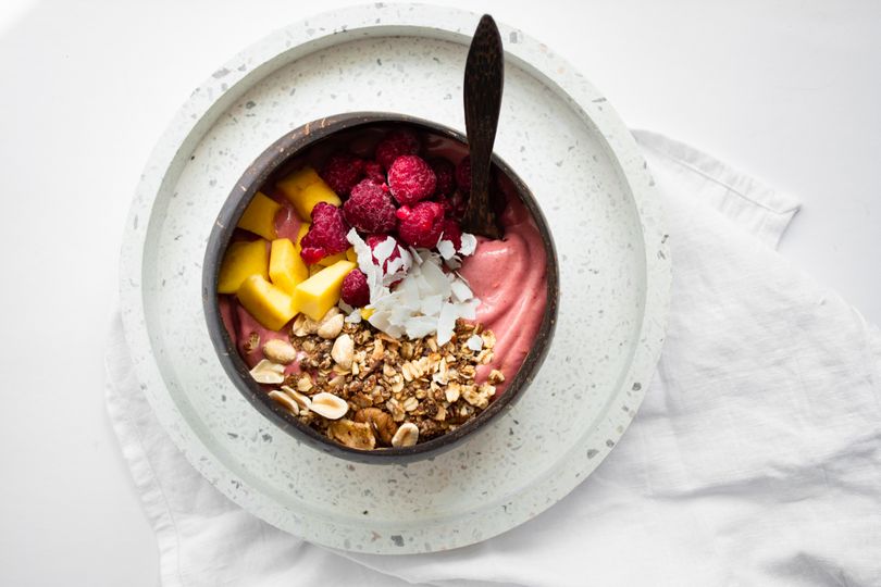 Smoothie bowl z lesního ovoce