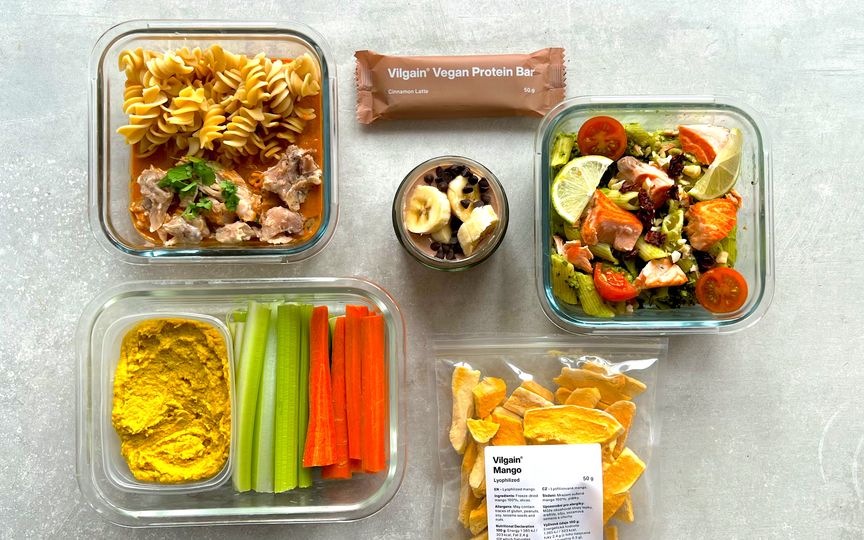 Vyvážené jídlo na celý den