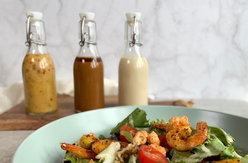 Zálivky na salát 3x jinak