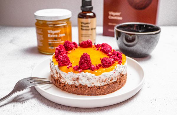 Quick Breakfast Cheesecake with Chia Seeds