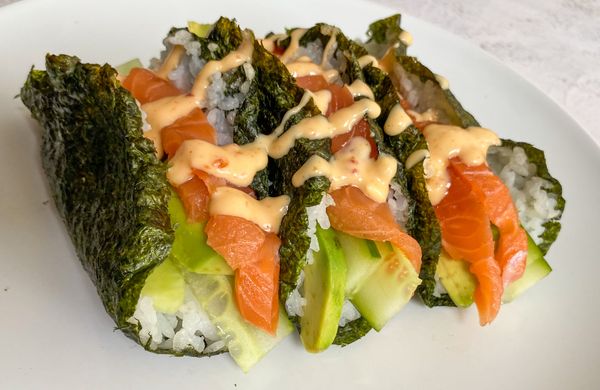 Sushi tacos