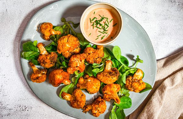 Křupavý květák v horkovzdušné fritéze