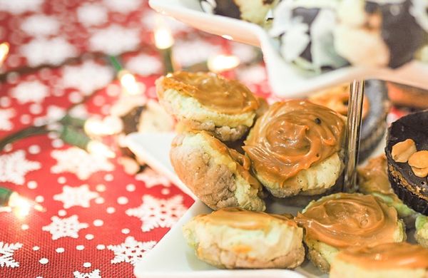 Nepečený mini cheesecake se slaným karamelem