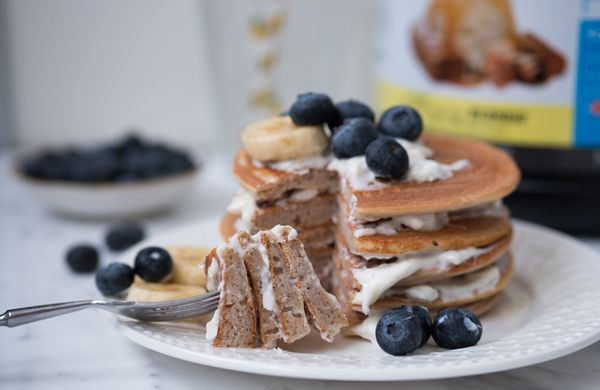 Naleśniki bananowe z białkiem