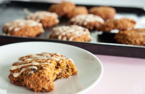 Zdravé mrkvové sušienky z ovsených vločiek