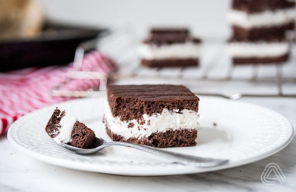 Domácí kinder řezy ve fit kabátku