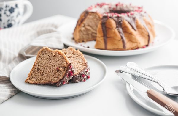 Vláčná nízkokalorická bábovka ze dvou ingrediencí