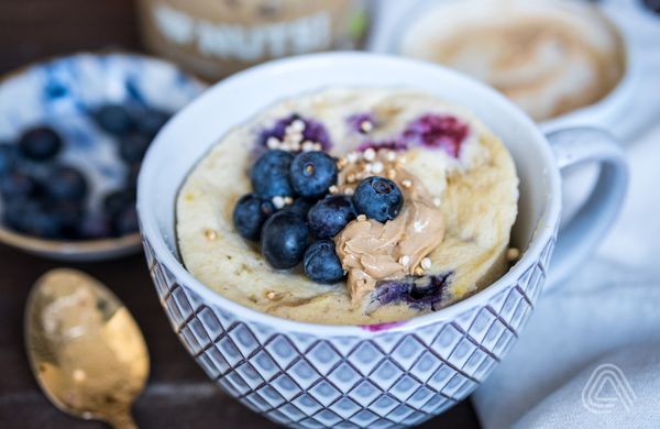 Najszybszy białkowy mug cake ala banana bread