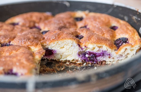 Nadýchaná vaječná omeleta na sladko