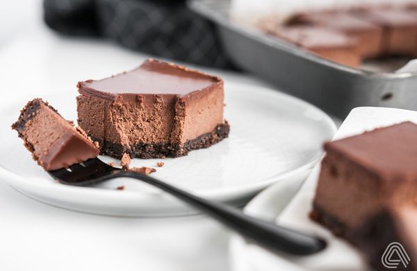 Extra čokoládový cheesecake na plech