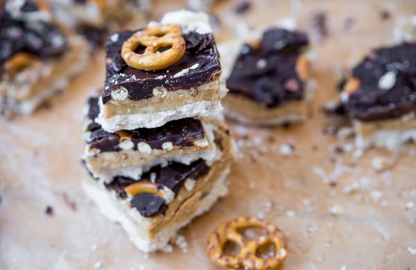 Arašídovo-čokoládový dezert