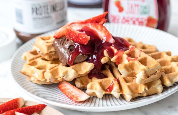 Proteínové vafle, ktoré dokonale naštartujú každý deň