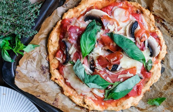 Hříšně dobrá proteinová pizza