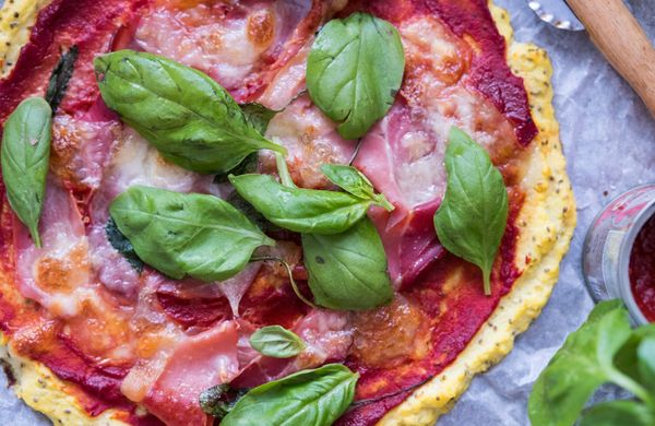Karfiolová pizza bez múky