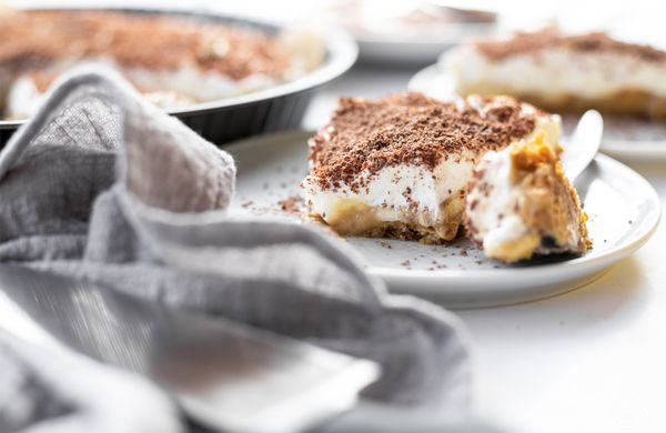 Banoffee pie vo fit verzii