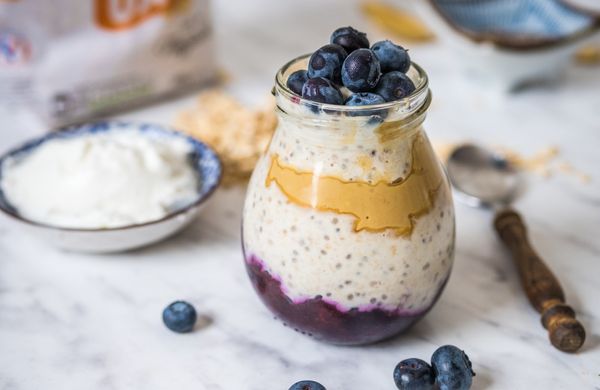 Overnight oats alias ovsená kaša cez noc