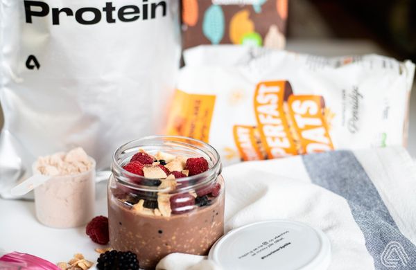 Proteinové overnight oats s čokoládovou príchuťou