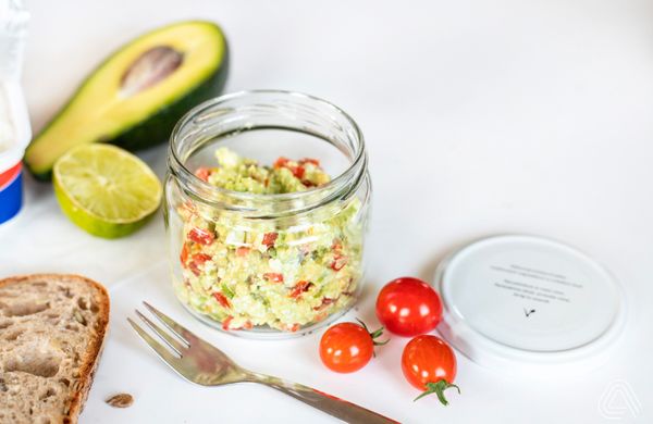 Avokádová nátierka s tvarohom