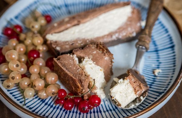 Cuketový chlebíček s tvarohom