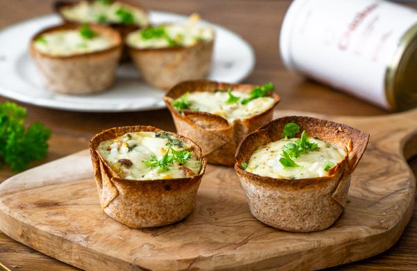 Slané koláčky s kuřecím masem