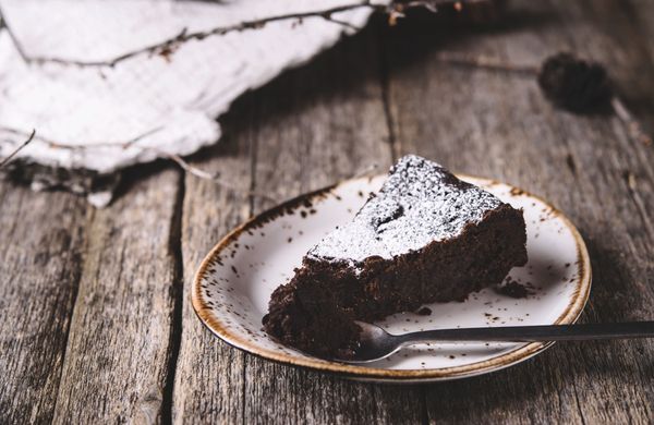 Kladdkaka: švédský čokoládový dort