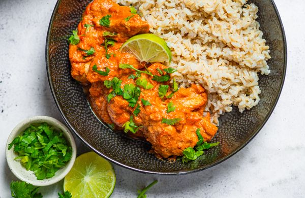 Kuřecí tikka masala s rýží