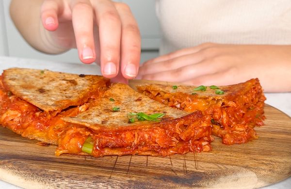 Homemade Chicken Quesadilla à la Qurrito