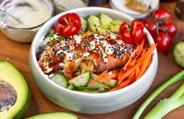 Pečený losos se zeleninou