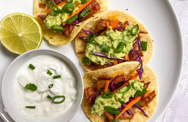 Shredded Duck Tacos